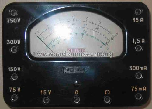 Multimeter 410; Metrix, Compagnie (ID = 307225) Equipment