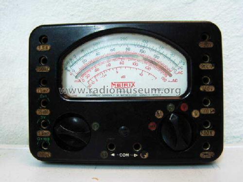 Multimeter 460B; Metrix, Compagnie (ID = 152481) Equipment