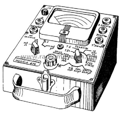 Multimeter 476; Metrix, Compagnie (ID = 398456) Equipment