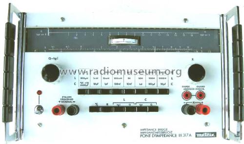 Pont D'Impedance IX317A; Metrix, Compagnie (ID = 998282) Equipment