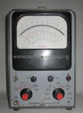 Vacuum Tube Voltmeter 746A; Metrix, Compagnie (ID = 820399) Equipment