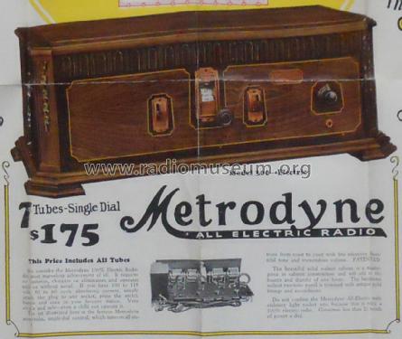 MetrodyneAllElectric ; Metro Electric Co.; (ID = 1344482) Radio