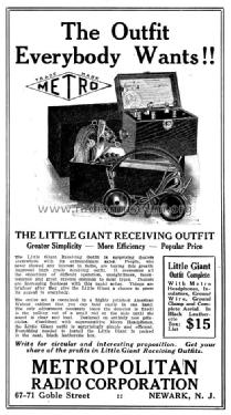 Little Giant ; Metropolitan Radio (ID = 989722) Crystal