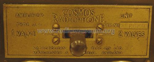 Cosmos 2-Valve Amplifier Unit Type A.4; Metropolitan-Vickers (ID = 2394371) Verst/Mix