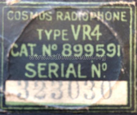 VR 4; Metropolitan-Vickers (ID = 2385239) Radio