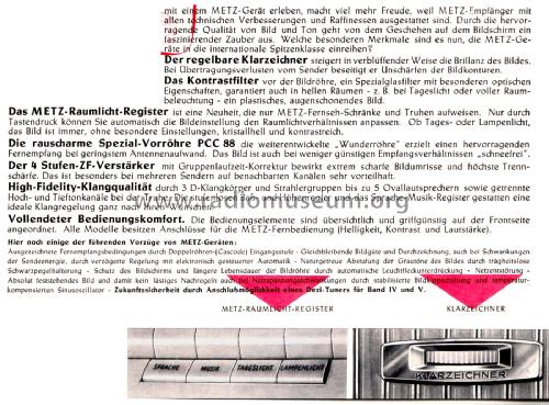 1060; Metz Transformatoren (ID = 2534388) TV Radio