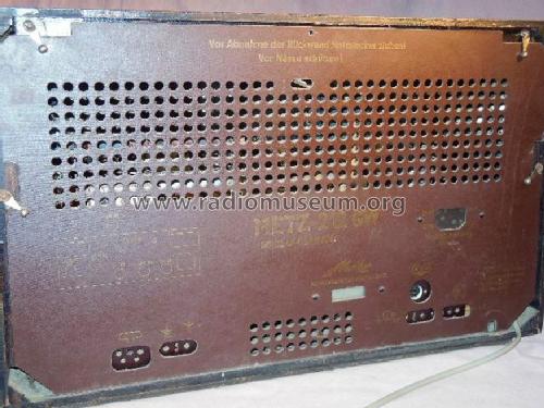 212GW/3D - 212/3D GW , K39/2; Metz Transformatoren (ID = 1978188) Radio