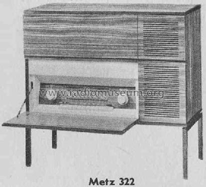 322; Metz Transformatoren (ID = 353161) Radio