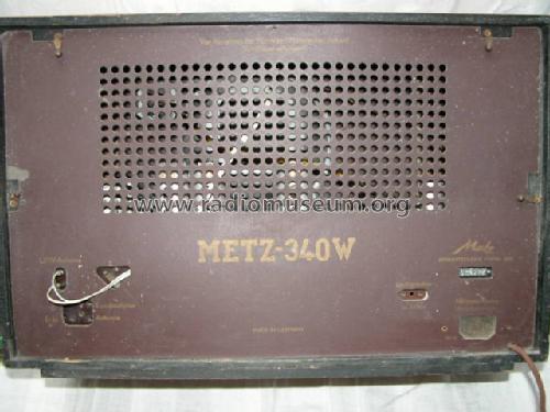 340W; Metz Transformatoren (ID = 239485) Radio