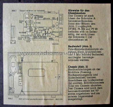 Capri-S 584; Metz Transformatoren (ID = 264763) Television