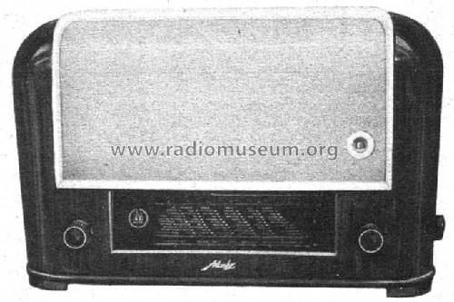 Diplomat MS/W66; Metz Transformatoren (ID = 64628) Radio