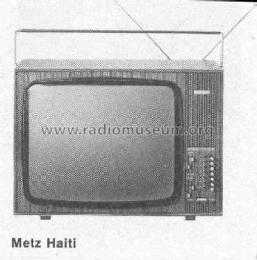 Haiti 5305; Metz Transformatoren (ID = 443628) Television