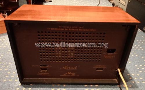 Konsul W56 ; Metz Transformatoren (ID = 3060492) Radio