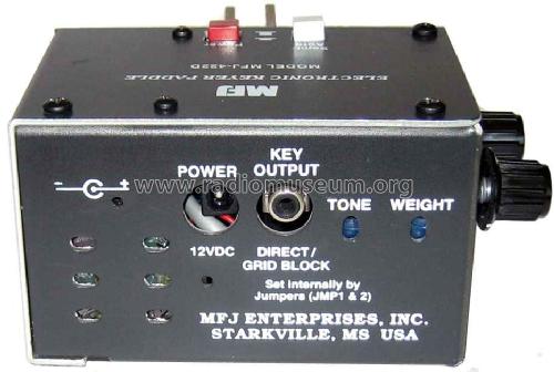 Electronic Keyer Paddle MFJ-422D; MFJ Enterprises; (ID = 1193614) Morse+TTY