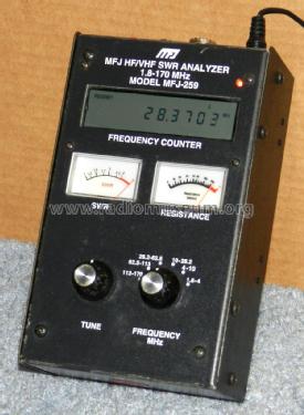 HF/VHF SWR Analyzer MFJ-259 Amateur-D MFJ Enterprises; | Radiomuseum