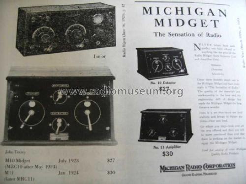 Midget M 10; Michigan Radio Corp. (ID = 782175) Radio