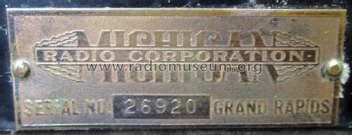 MRC 11 ; Michigan Radio Corp. (ID = 1685905) Ampl/Mixer
