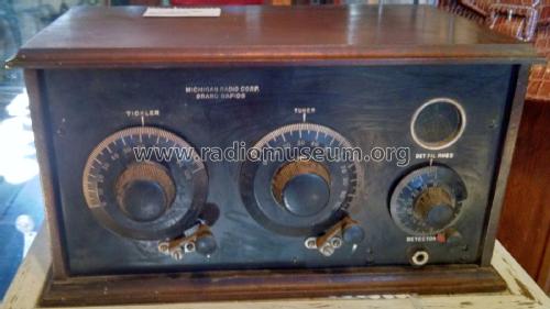 MRC 3 Junior 1 tube; Michigan Radio Corp. (ID = 1972916) Radio