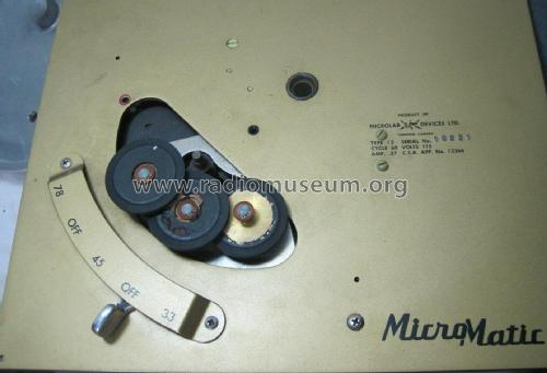 MicroMatic Turntable 12; Microlab Devices, (ID = 2709383) Ton-Bild