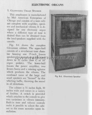 Tone Cabinet 25A & 25B; Mid-American (ID = 2694928) Speaker-P