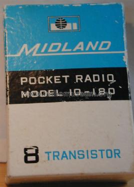 10-180 Micro 8 Transistor ; Midland (ID = 785782) Radio