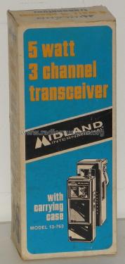 5-Watt 3-Channel Transceiver 13-763; Midland (ID = 2150207) Citizen