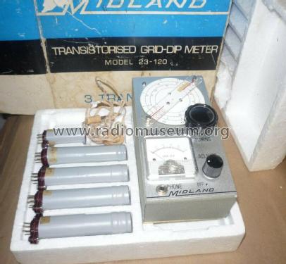 Tr. Grid-Dip Meter 23-120; Midland (ID = 2734077) Equipment