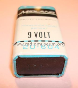 Transistor Radio Battery - 9 Volt 20-604 - NEDA 1604; Midland (ID = 1741848) Power-S