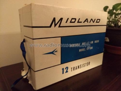 Midland 500 Twelve Transistor 10-500; Midland (ID = 2345372) Radio