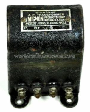 Audio Frequency Transformer Giantone; Mignon Products Corp (ID = 1161252) Bauteil