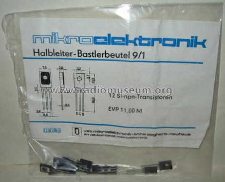 Halbleiter-Bastlerbeutel Si-npn-Transistoren 9/1; Mikroelektronik ' (ID = 1670725) Kit
