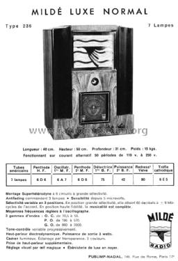 236; Mildé-Radio, Ch. (ID = 1985829) Radio