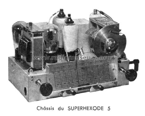 Superhexode 5; Mildé-Radio, Ch. (ID = 1784789) Radio