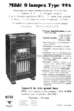 224; Mildé-Radio, Ch. (ID = 2346820) Radio