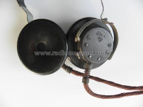 Doppelfernhörer Dfh.a; Militär verschiedene (ID = 1102555) Speaker-P