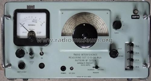 Radio Interference Measuring Set Pattern no 32024; MILITARY U.K. (ID = 2600824) Mil Re