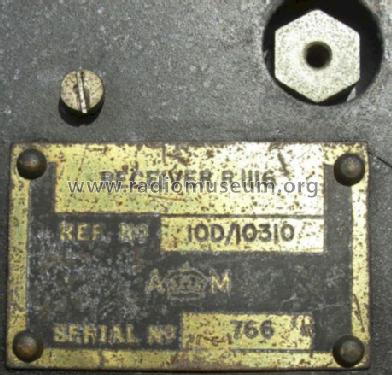 Swordfish Radio Receiver R1116; MILITARY U.K. (ID = 1012761) Mil Re