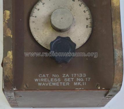 Wavemeter MK II ZA 17133; MILITARY U.K. (ID = 3006779) Equipment