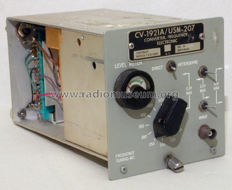 Converter, Frequency CV-1921/A; MILITARY U.S. (ID = 1091258) Adapteur