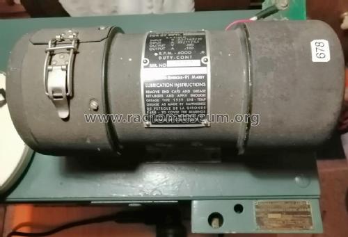 Dynamotor Power Supply DY-88/GRC-9; MILITARY U.S. (ID = 2918251) Power-S