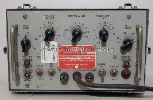 Generator, Signal AN/USM-27B; MILITARY U.S. (ID = 1085709) Military