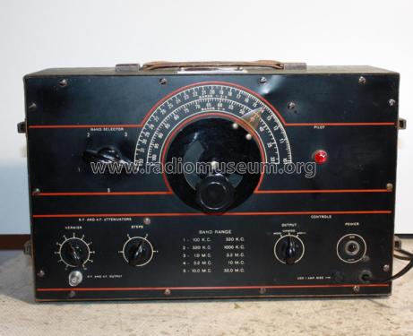 Signal Generator I-72-J; MILITARY U.S. (ID = 3012907) Equipment