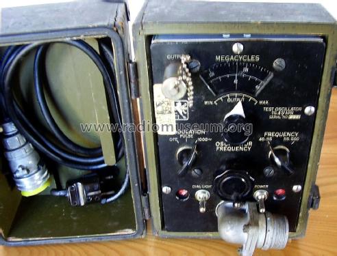 Oscillator, Frequency TS-47/APR; MILITARY U.S. (ID = 2340688) Ausrüstung