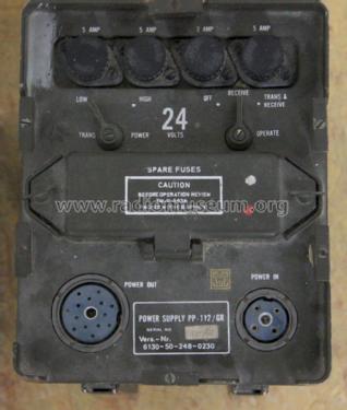 Power Supply PP-112/GR; MILITARY U.S. (ID = 1202895) Strom-V