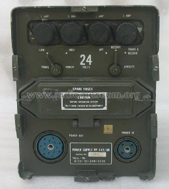 Power Supply PP-112/GR; MILITARY U.S. (ID = 1977525) Strom-V