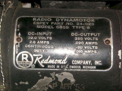 Radio Dynamotor DY-99/APW-11A; MILITARY U.S. (ID = 1128236) Power-S