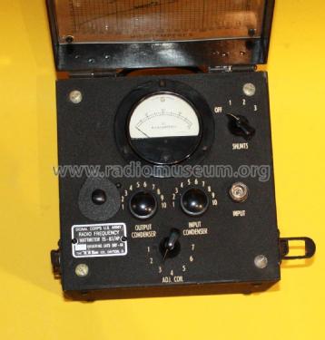 Radio Frequency Wattmeter TS-87/AP; MILITARY U.S. (ID = 3098039) Equipment