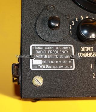 Radio Frequency Wattmeter TS-87/AP; MILITARY U.S. (ID = 3097771) Equipment