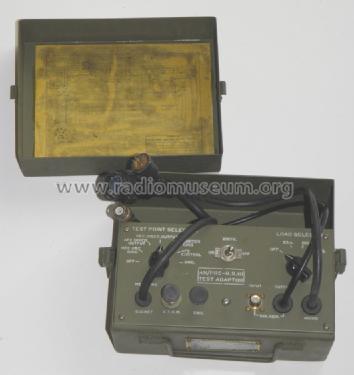 Test Adapter AN/PRC-8, 9 and 10; MILITARY U.S. (ID = 1275366) Equipment