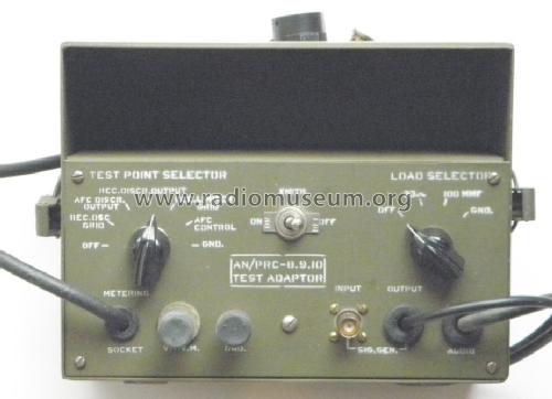 Test Adapter AN/PRC-8, 9 and 10; MILITARY U.S. (ID = 1275369) Equipment